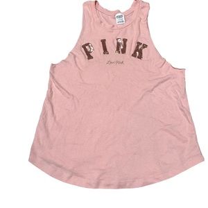 VS PINK | Bling Sequin Tank Top Size Medium